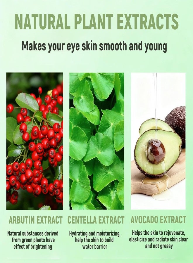 Eakroo 60 PCS Avocado Under Eye Patches, Eye Masks for Dark Circles and Puffiness, Moisturizing Eye Mask Skincare, Eye Patches for Women, Improving Eye Skin Dryness, Reduce Fine Lines and Wrinkles - Image 5